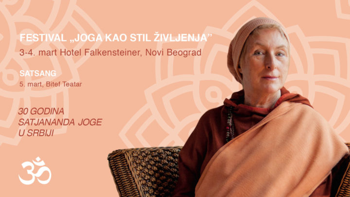 Festival "Yoga as a Lifestyle" with guest Yoga Acharia from Greece Swami Sivamurti Saraswati and Yoga teachers from Belgrade